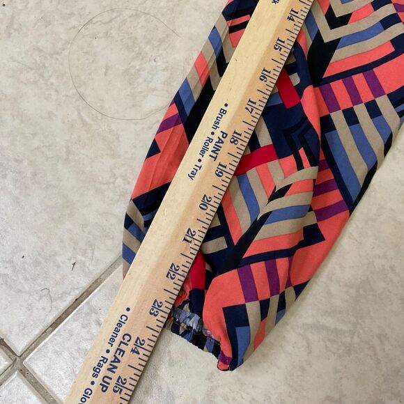 Anthropologie WRAP DRESS Porridge Amity Women's size XS MIDI CONTRASTING HEM - Picture 9 of 12